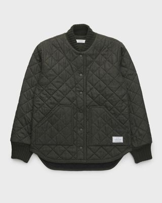 W The Quilted Wool Jacket