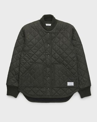 W The Quilted Wool Jacket*