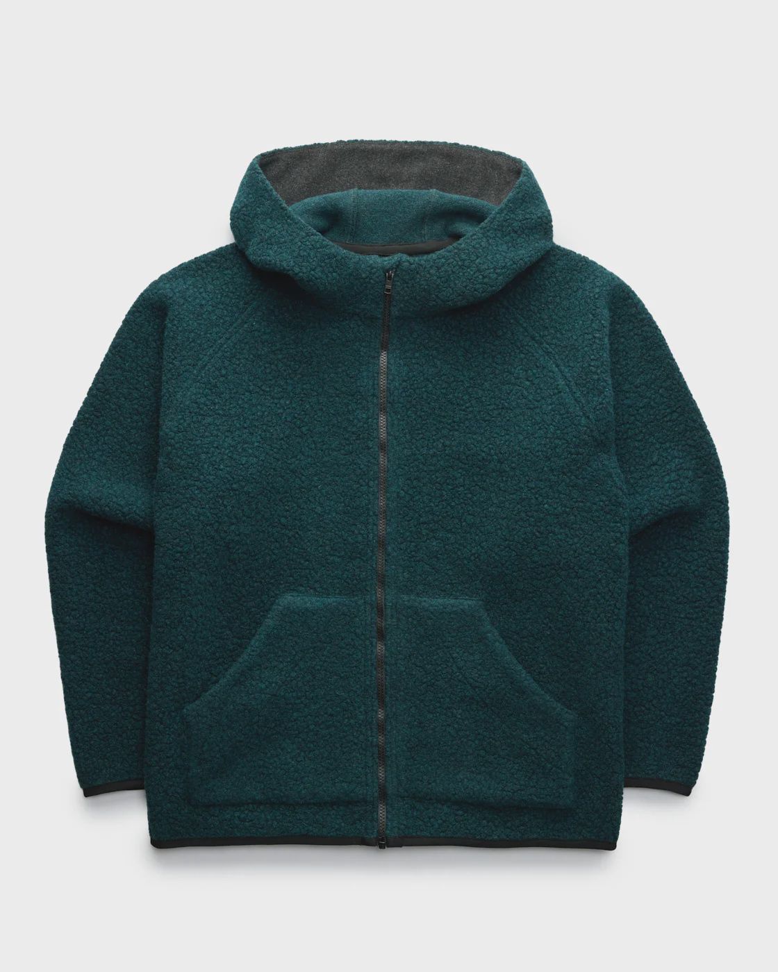 M The Pecora Wool Hoodie, Colour: Petrol, Size: M