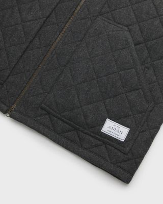 M The Quilted Wool Vest*