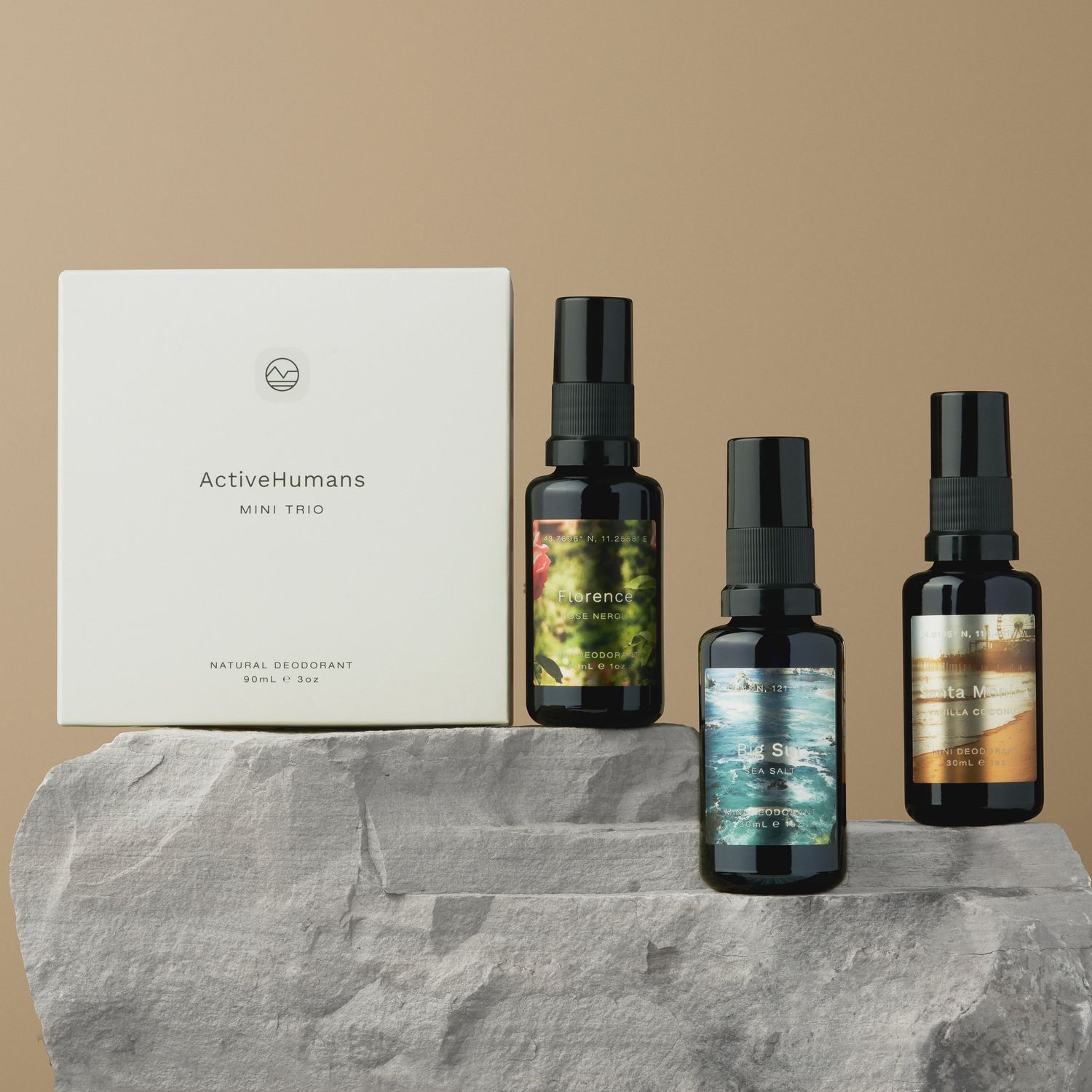 Mini Trio - Natural Deodorant Spray