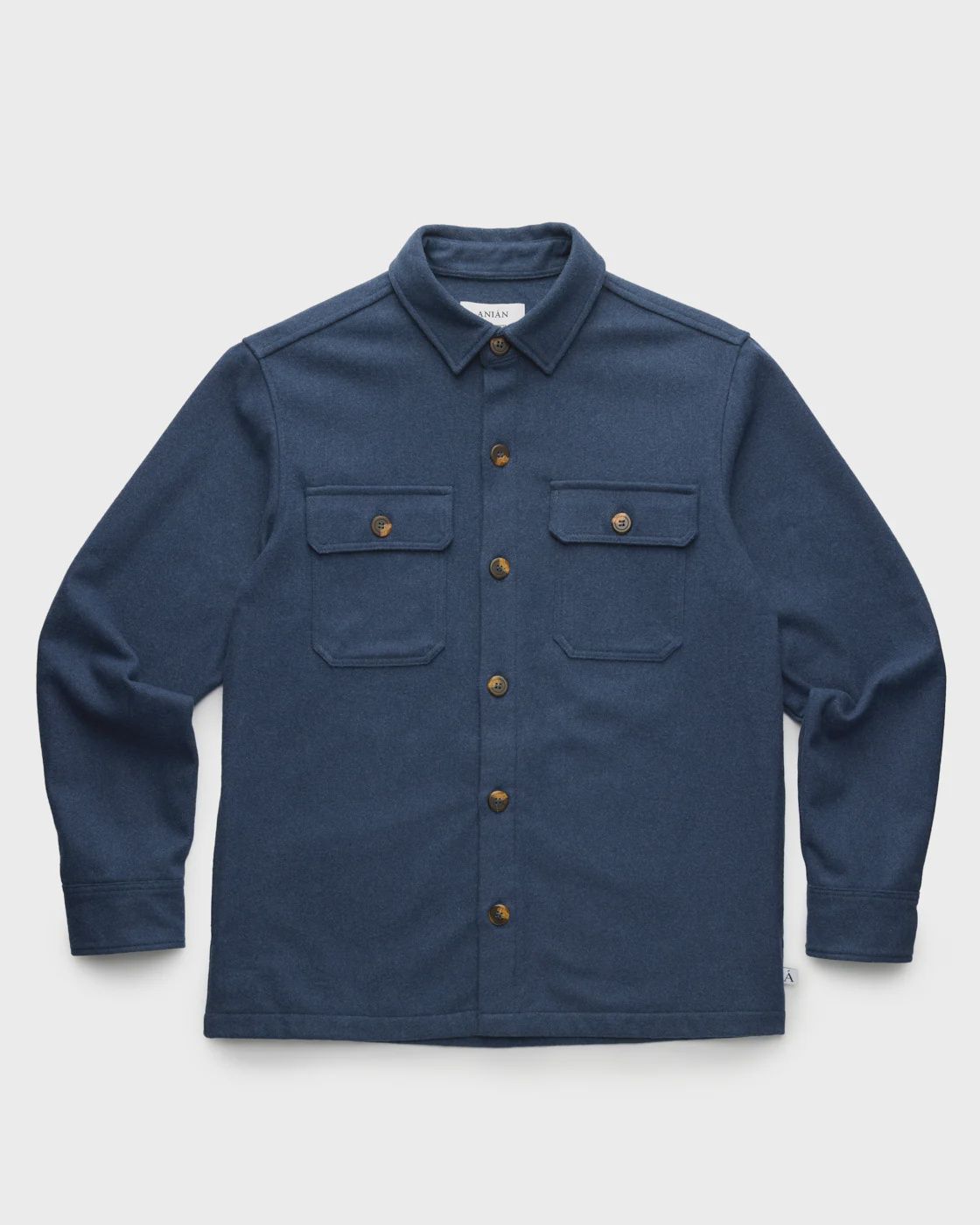 M The Twill Coat, Colour: Denim, Size: M