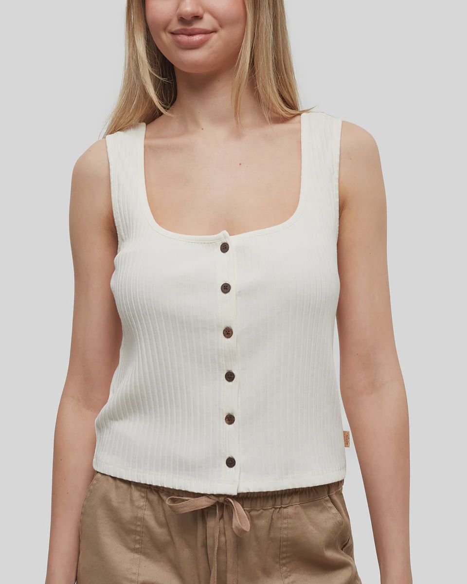 W Moraine Tank*, Colour: Undyed, Size: L