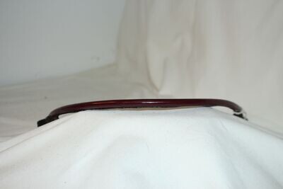 Frontal Cousu Rond Vernis Bordeaux