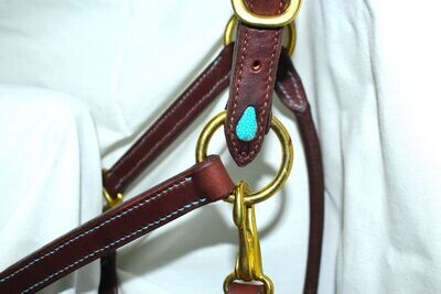 Licol Goutte Bleu Turquoise