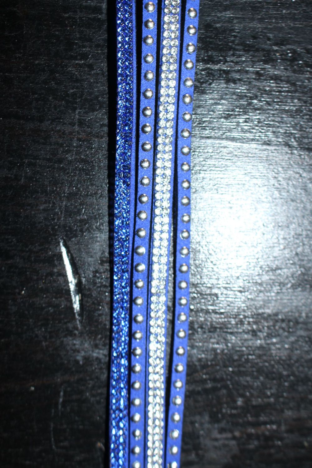 Frontal Strass marine
