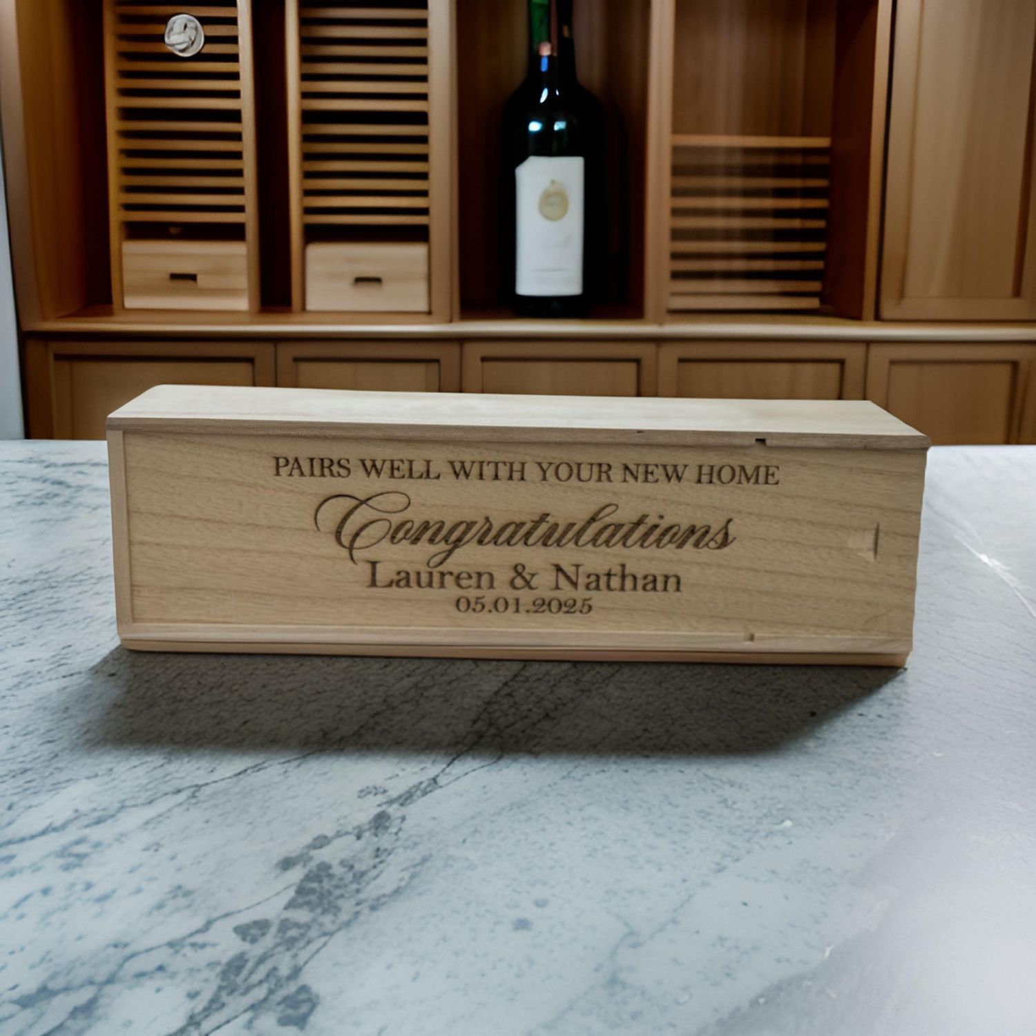 Personalized Wine Box