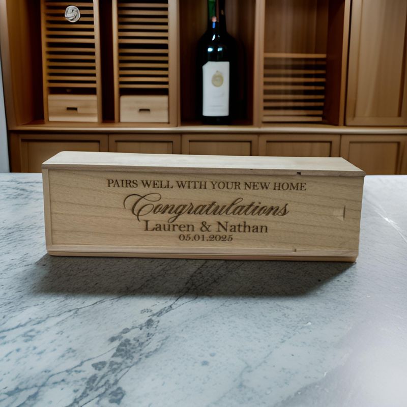 Personalized Wine Box