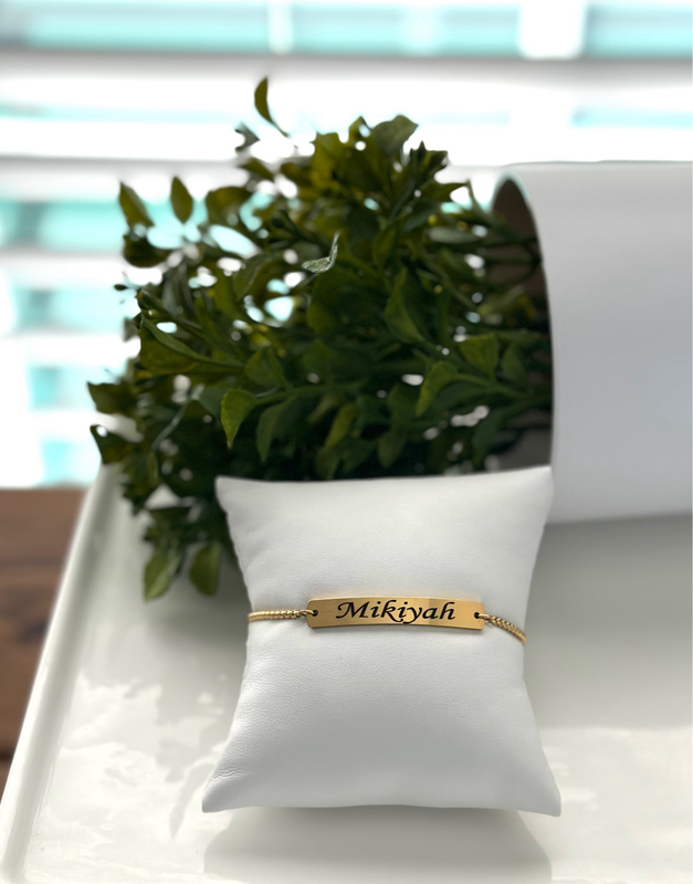 Custom Engraved Adjustable bracelet