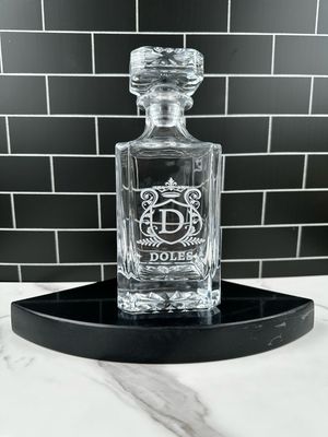 Custom Single Decanters