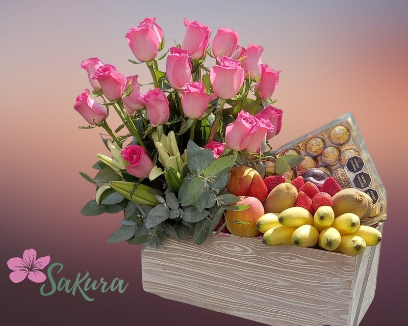 Frutal con chocolates