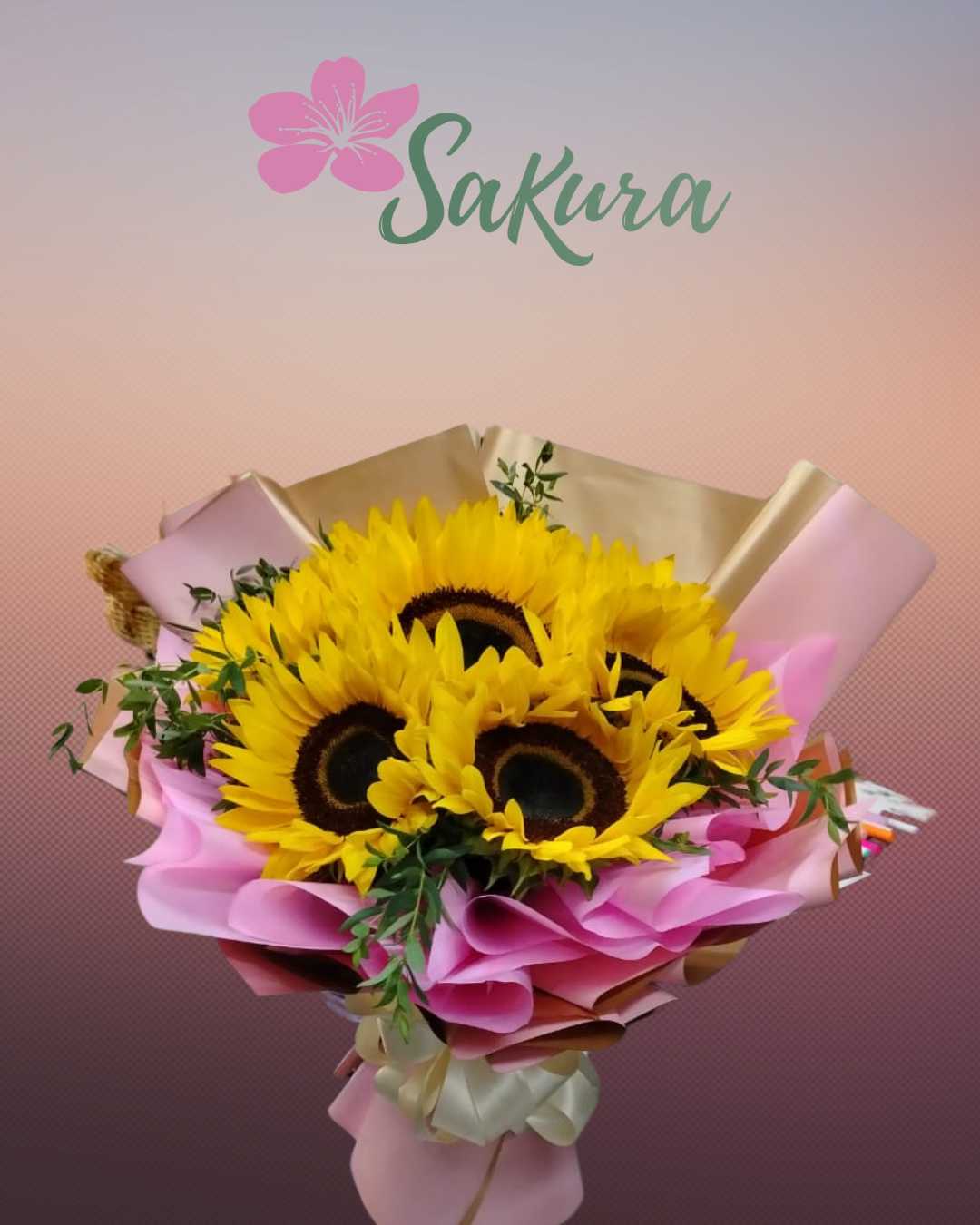 7 girasoles
