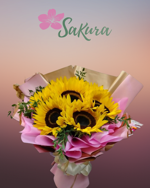 7 girasoles