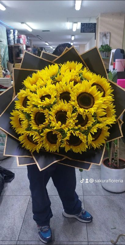 20 girasoles