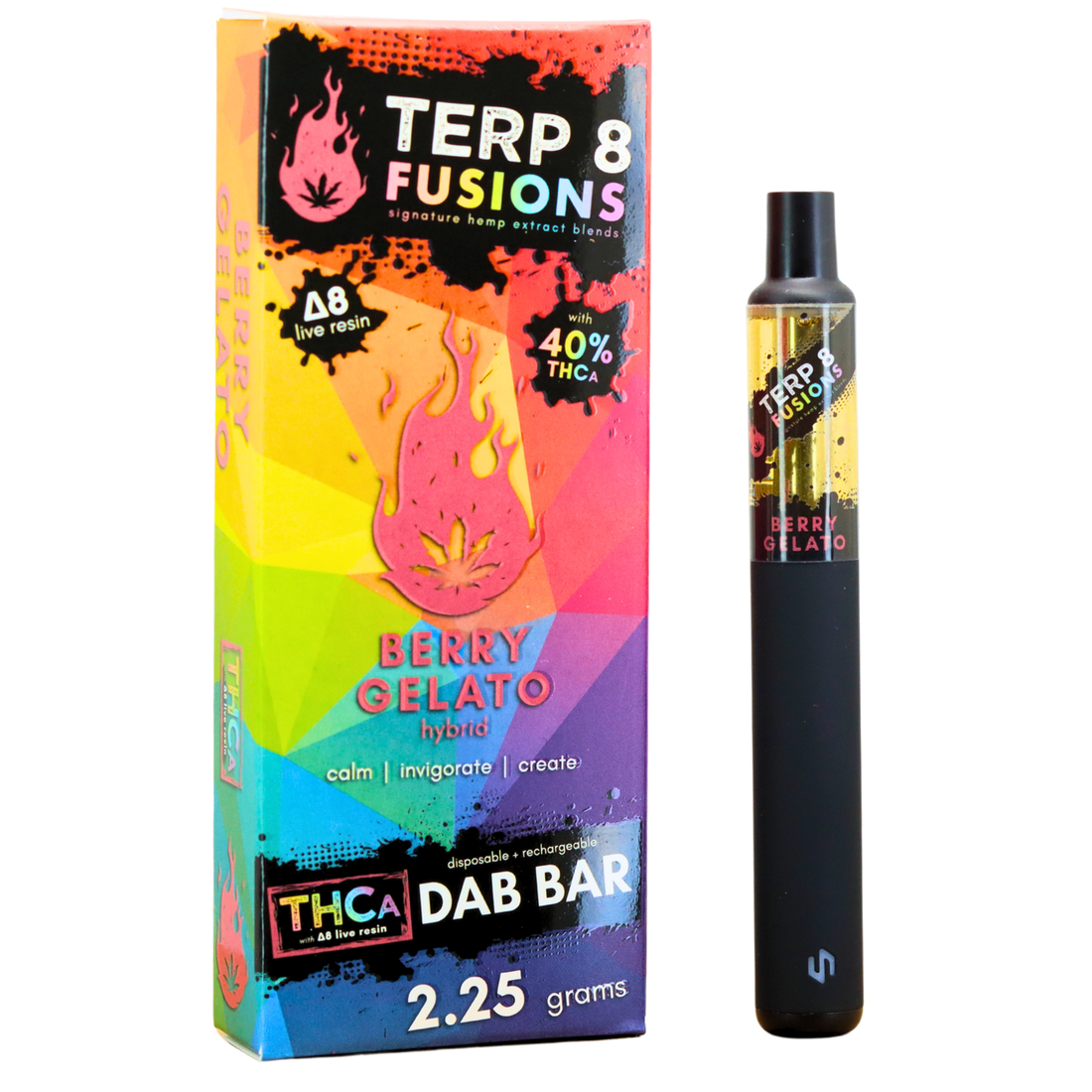Terp 8 2.25g THCA+D8 Live Resin Disposable