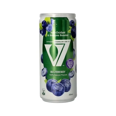 V7 Blueberry Vitamin Sparkling Drink