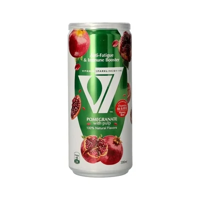 V7 Pomegranate Vitamin Sparkling Drink