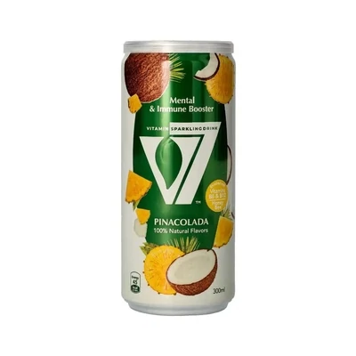 V7 Pina Colada Vitamin Sparkling Drink