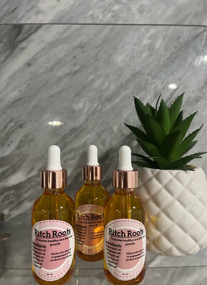 3 bottles of Ritch Roots hair oil