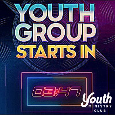 Neon Glitch Countdown