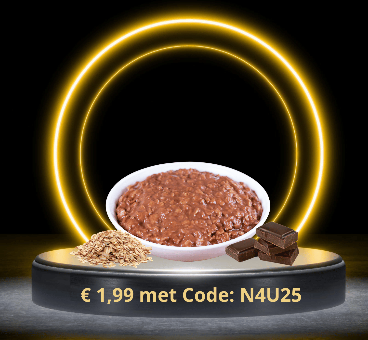 Oatmeal 4U - Chocolade (7 x € 2,65/stuk)