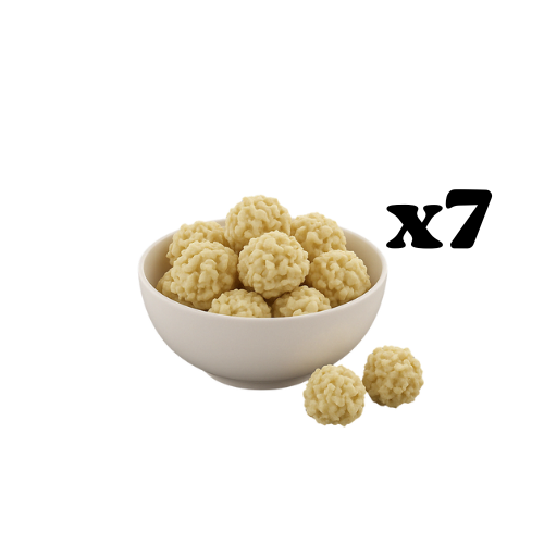 Bites 4U - White Choco Crunch (7 x € 1.99/serving)
