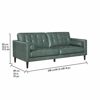 Harstine Leather Sofa