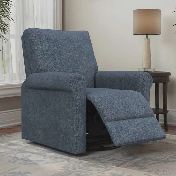 Fabric Swivel Glider Recliner