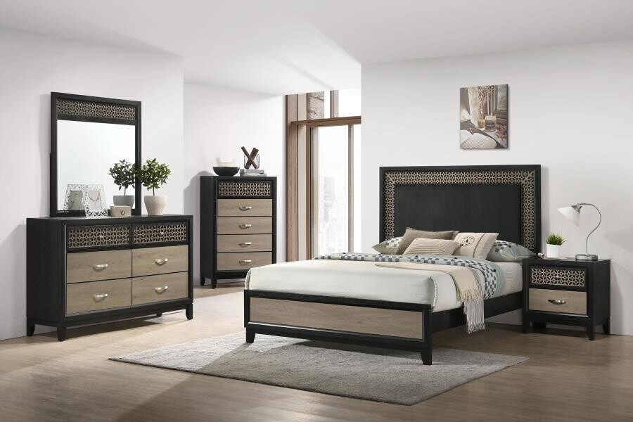 5-piece Queen Bedroom Set Black