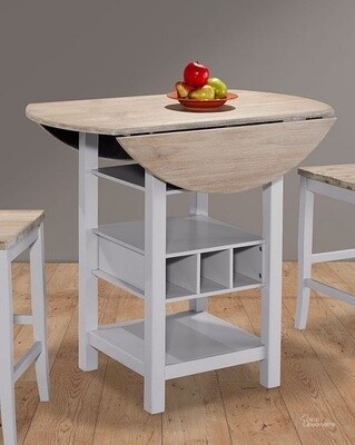 Ridgewood Counter Drop Leaf Dining Table + 2 chairs