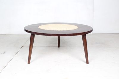 Mango Coffee Table, Bamboo Cane