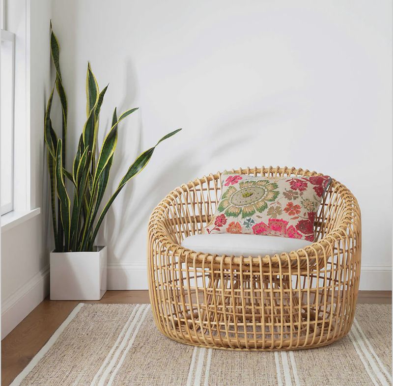 Rattan Lounge Chair NEST CHAIR