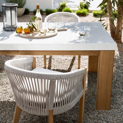 Dining Armchair WOODEN CHAIR WITH STRING