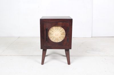 BEDSIDE  MANGO WOOD LE-8126