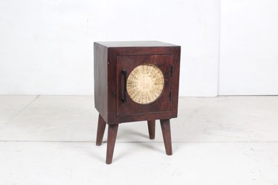 BEDSIDE  MANGO WOOD LE-8126