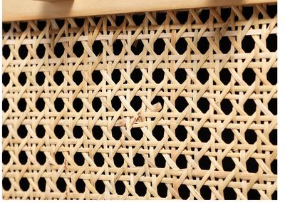 Indian handmade Cane 3-Drawer Dresser in Natural Color