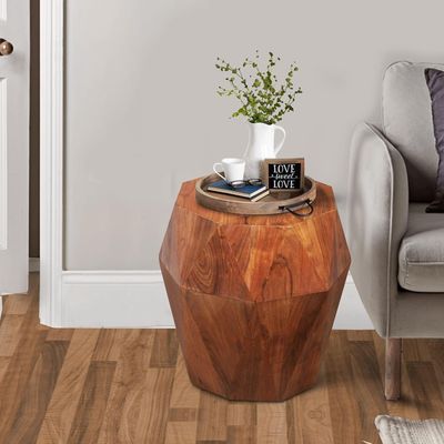 Diamond side table