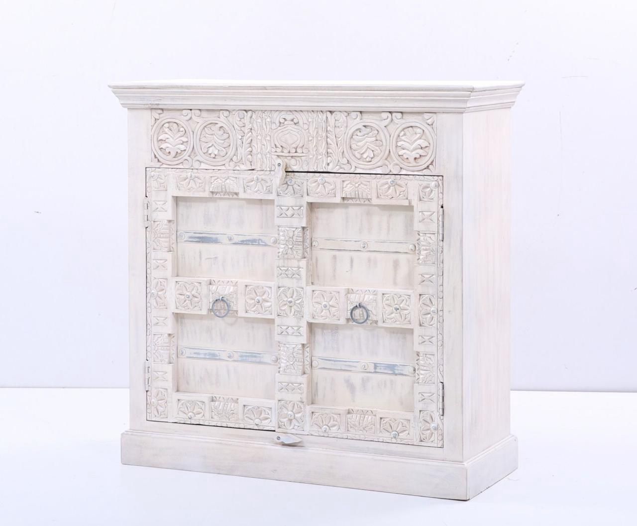 Indian Reclaimed wood 2-Door Sideboard
