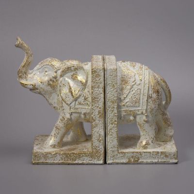 Wooden Elephant Book Holders