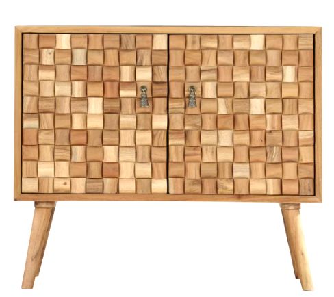 Antique-Inspired Wooden Sideboard