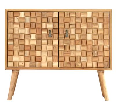 Antique-Inspired Wooden Sideboard