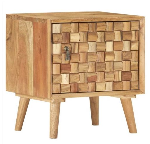 SideBed  Solid Acacia Wood