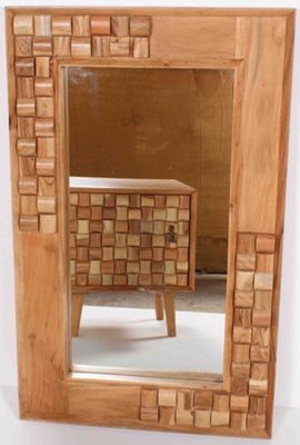 Acacia solid wood Mirror