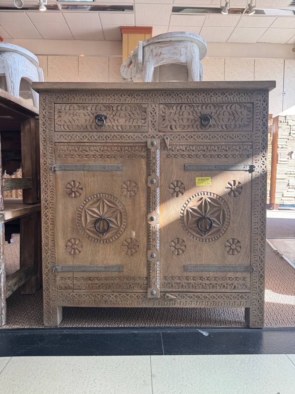 Handcrafted Wooden Cabinet