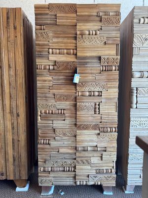 Indian Reclaimed Wood Cabinet