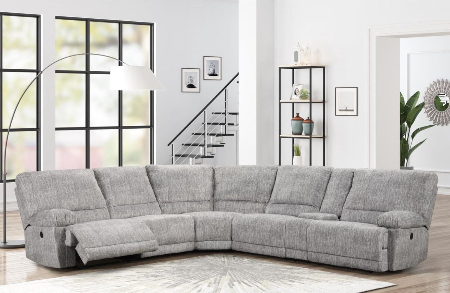 Comfort Cozy Power Reclining Sectional