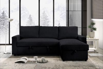 sofa fluffy sleeper with storage