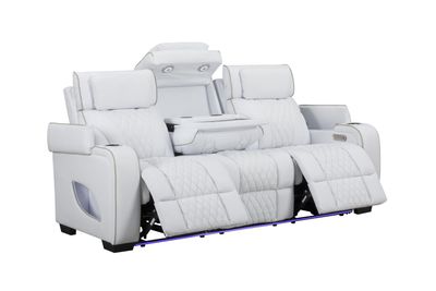 White Power Reclining, Power Headrest
