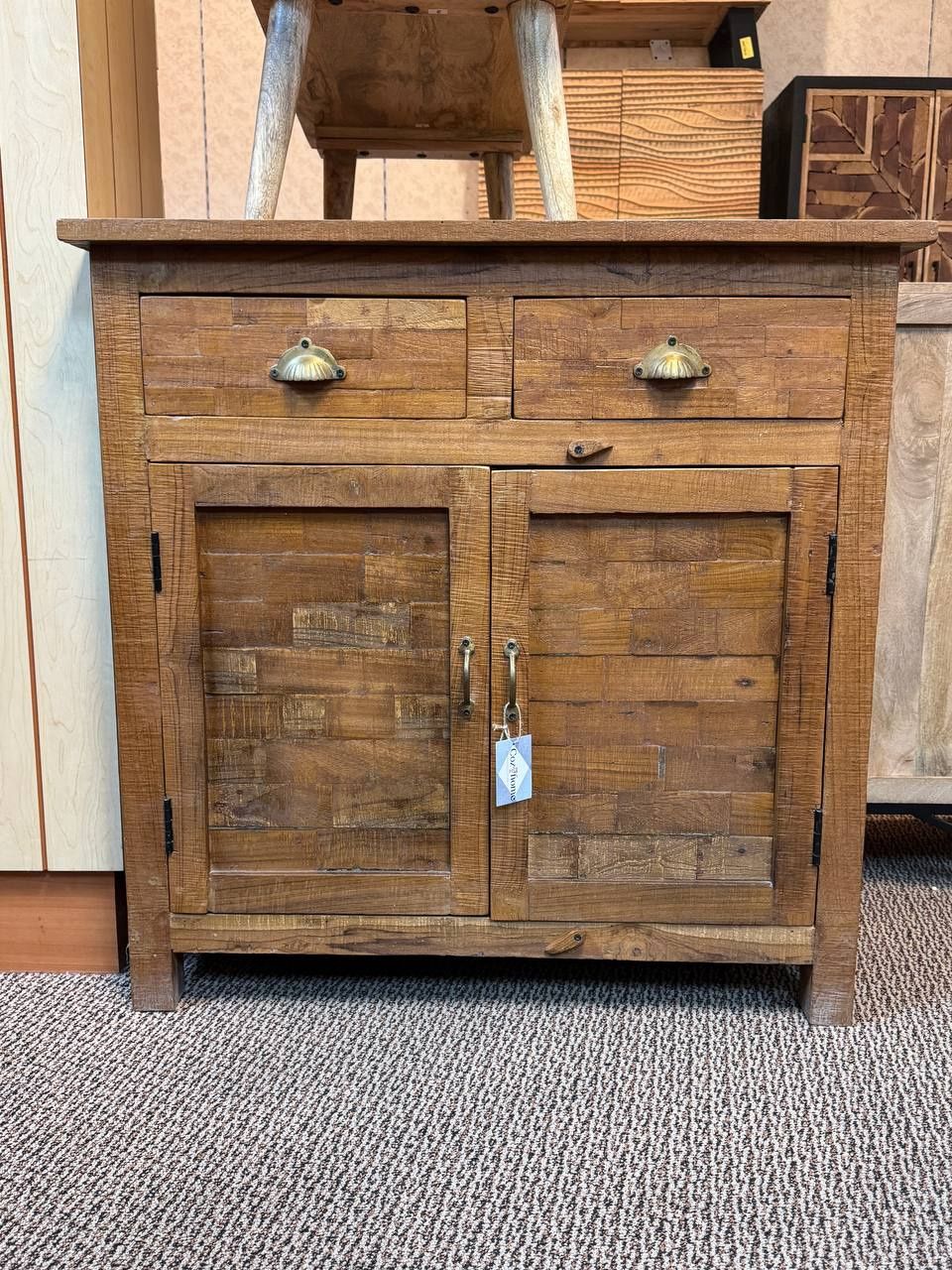 2 Door 2 Drawer wooden sideboard
