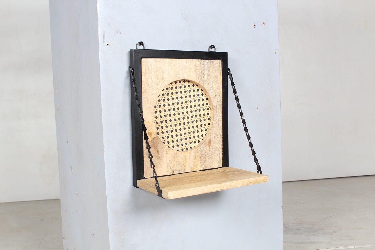Mango Iron Wall Hanger, Colour: NATURAL FINISH
